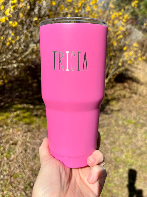 30oz Custom Engraved Tumblers – For Tired Moms & Iced Coffee Heroes